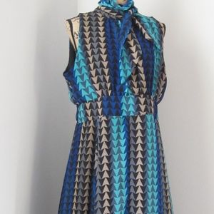 Retro Look Voir Voir  Patterned Dress Neck Tie 14